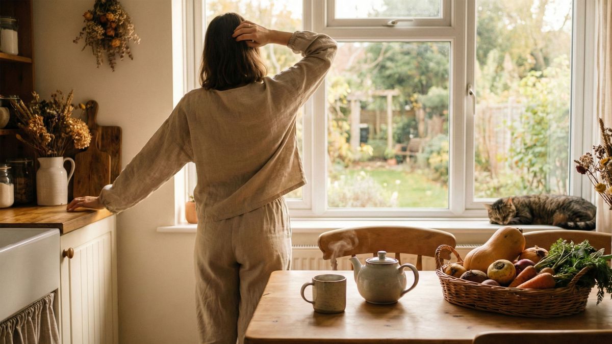 Sanfte Bewegung und heilende Lebensmittel zur Unterstützung der Erholung und Balance nach den Feiertagen