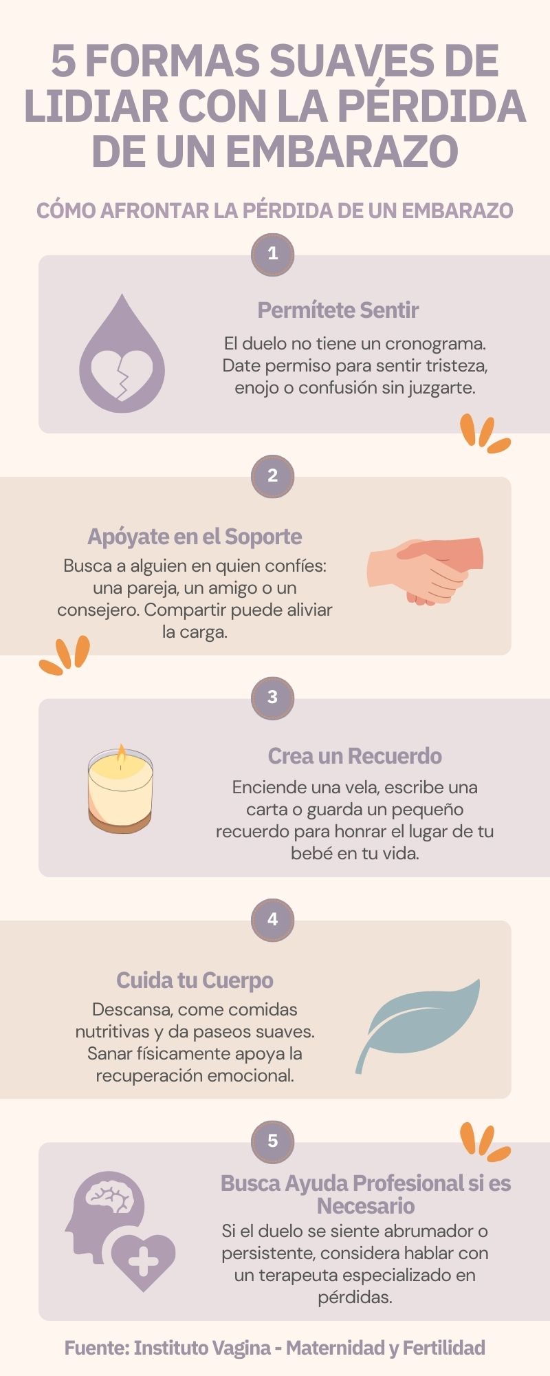 5 Formas Suaves de Lidiar con la Pérdida de un Embarazo