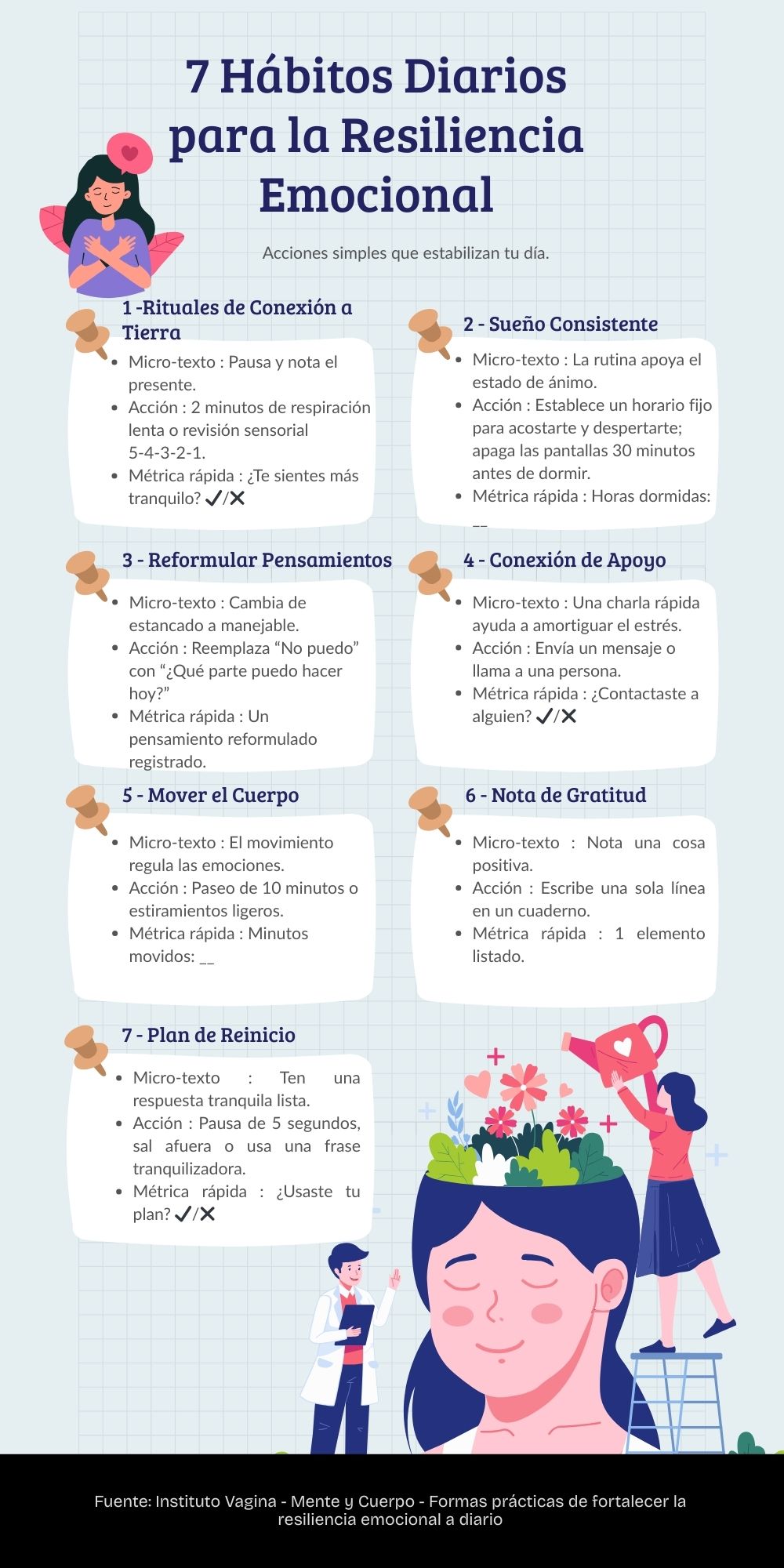 7 Hábitos Diarios para la Resiliencia Emocional