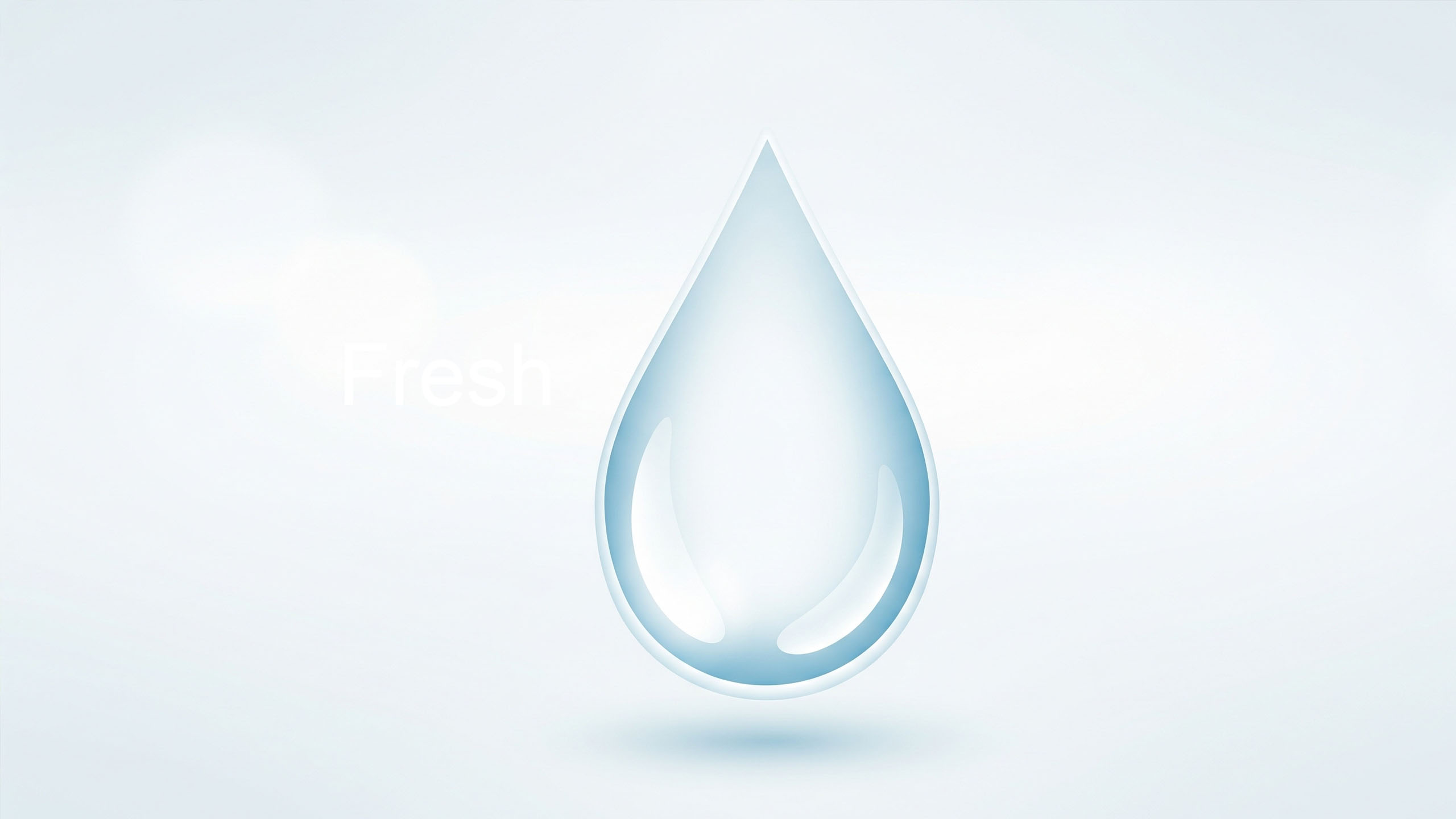 Ilustraci&oacute;n de una gota de agua para higiene vaginal