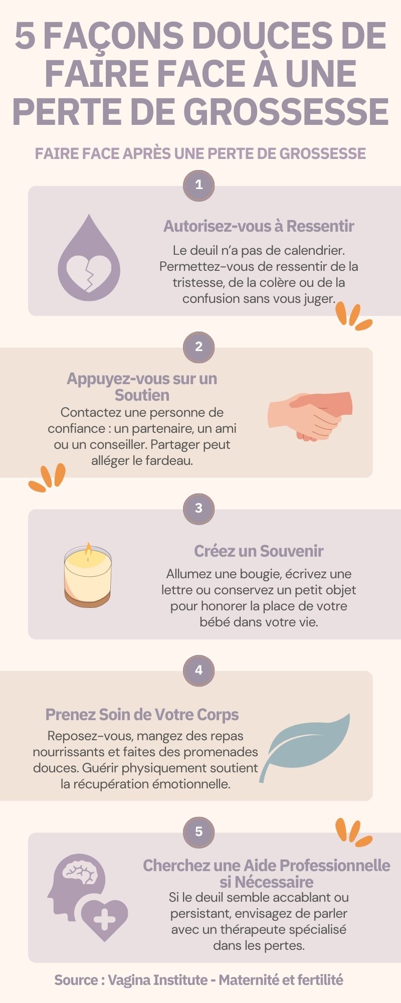 5 Façons Douces de Faire Face à une Perte de Grossesse