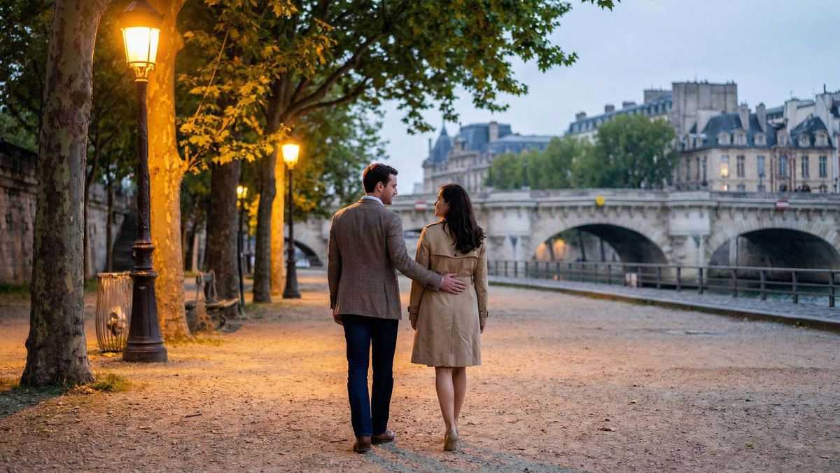 Un homme sécurisé démontrant un leadership protecteur et traditionnel lors d’un rendez-vous.