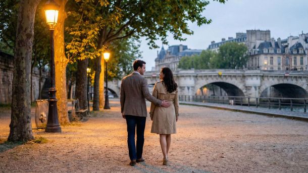 Un homme sécurisé démontrant un leadership protecteur et traditionnel lors d’un rendez-vous.