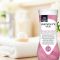 Summer’s Eve Simply Sensitive Scent vaginal wash bottle on bathroom counter