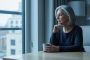 Thoughtful woman reflecting on childfree life choices